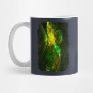 Alien Code 3 Yellow Green Mug
